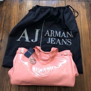 Armani Jeans Pink Handbag